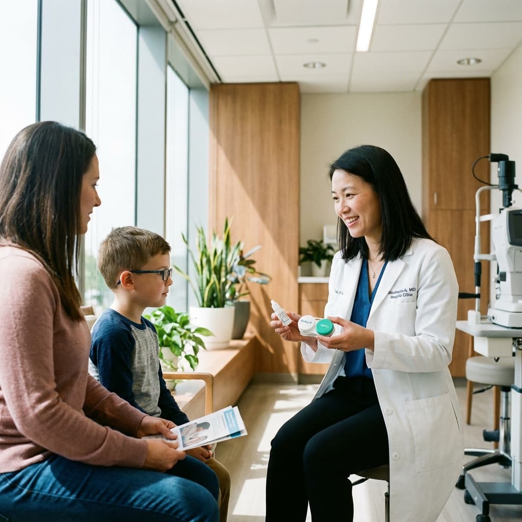 近視抑制治療法選択