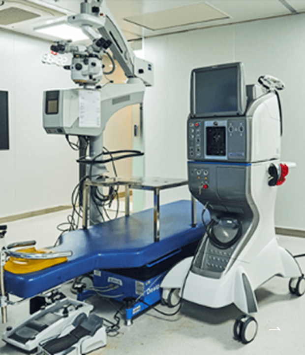 網膜専用クリーンルーム手術室